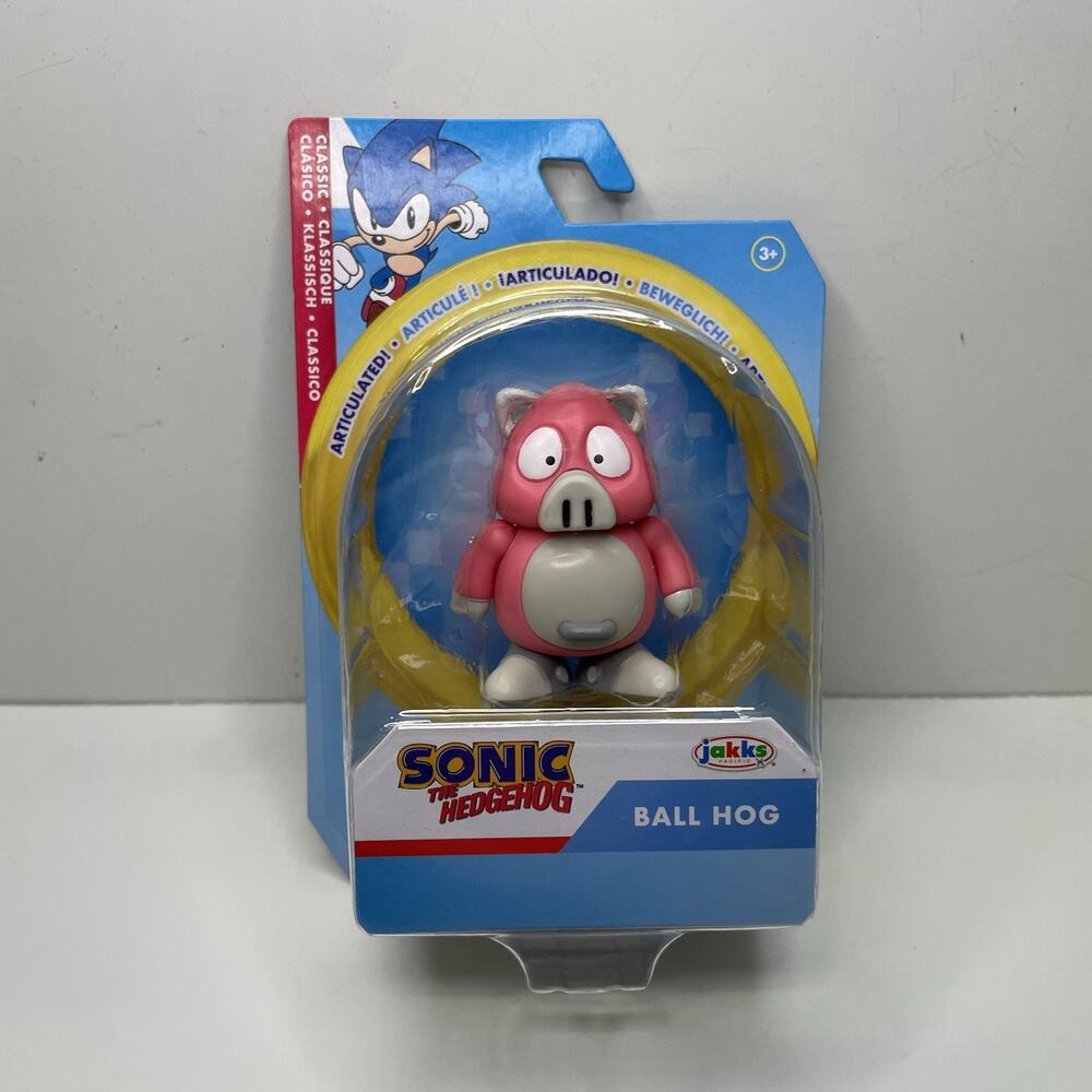 2025 Jakks Pacific Sonic The Hedgehog Ball Hog 2.5-Inch Mini Action Figure New